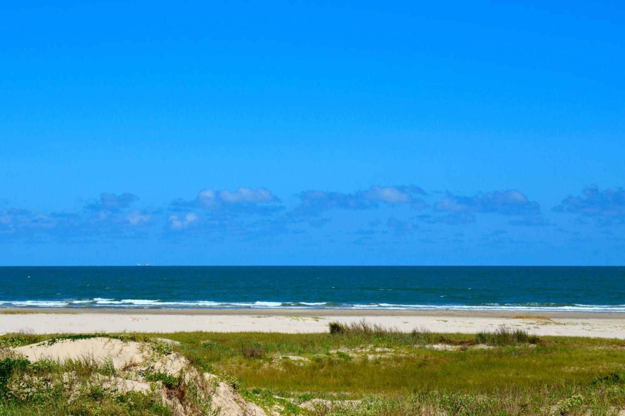 Sky Blue Beach Galveston Buitenkant foto