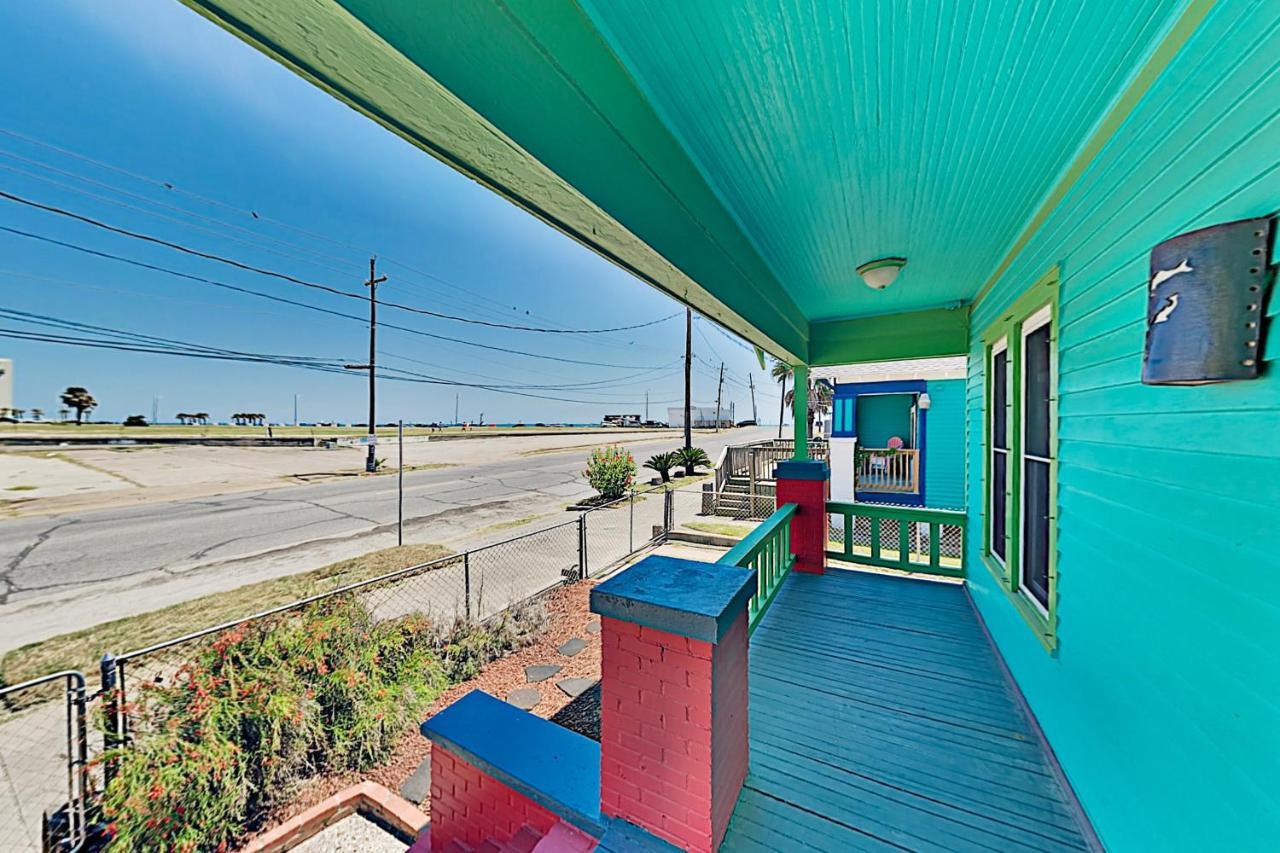 Sky Blue Beach Galveston Buitenkant foto