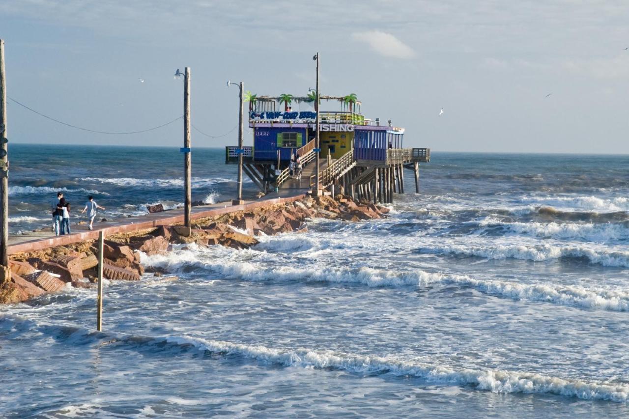 Sky Blue Beach Galveston Buitenkant foto